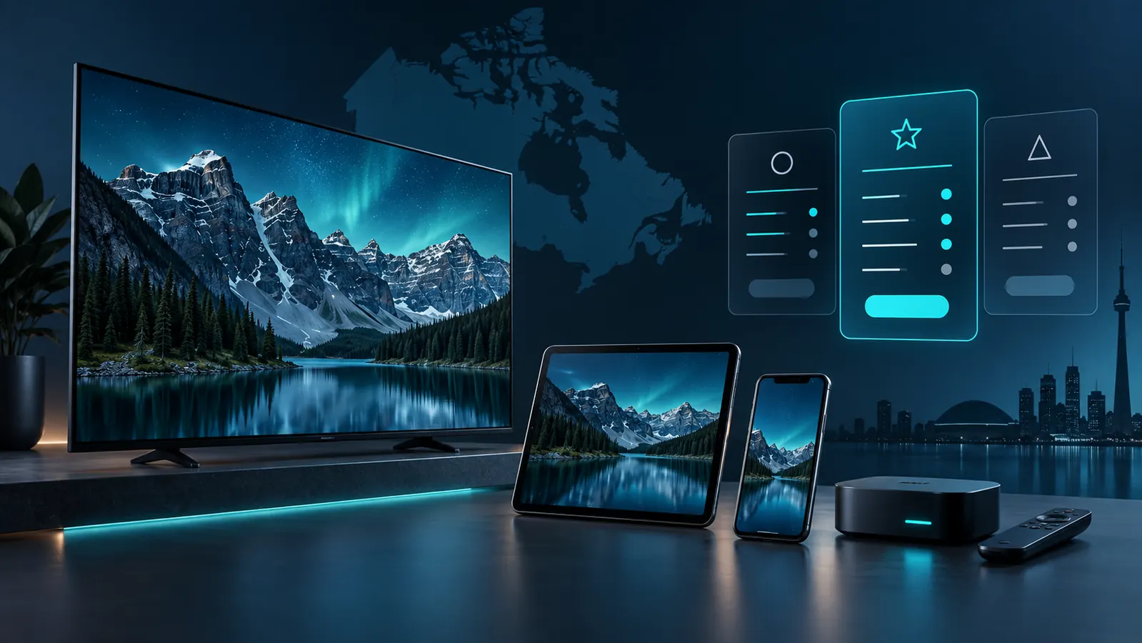 Best IPTV subscription in Canada comparison across plans and devices