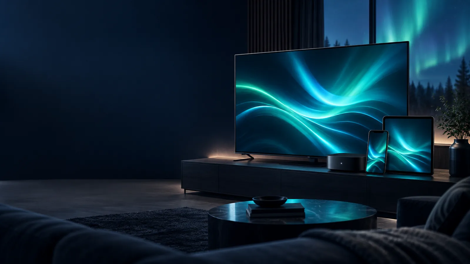 Modern television and connected devices for an IPTV subscription in Canada